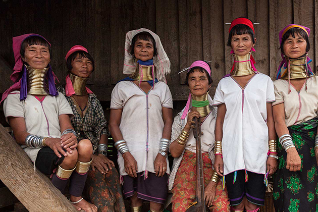 Padaung women